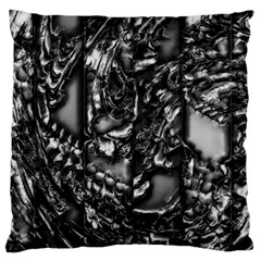 Demon Chrome Standard Flano Cushion Case (one Side) by MRNStudios