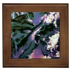 Abstract Wannabe Framed Tile by MRNStudios