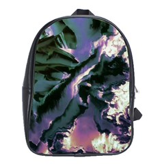 Abstract Wannabe School Bag (xl) by MRNStudios