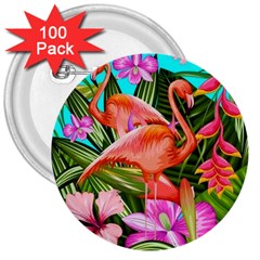 Exotisme 3  Buttons (100 Pack)  by SoLoJu