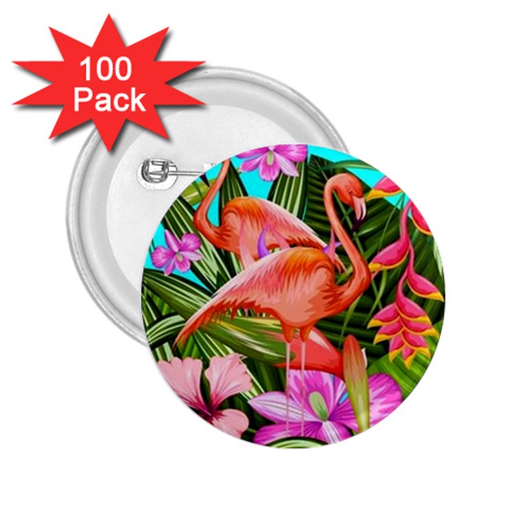 Exotisme 2.25  Buttons (100 pack) 