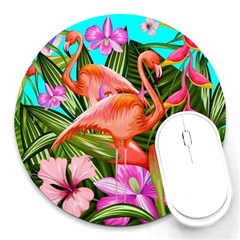 Exotisme Round Mousepads by SoLoJu