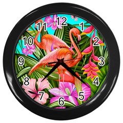 Exotisme Wall Clock (black) by SoLoJu