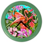 Exotisme Color Wall Clock Front