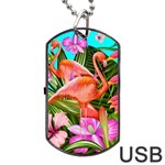 Exotisme Dog Tag USB Flash (Two Sides) Front