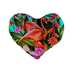 Exotisme Standard 16  Premium Heart Shape Cushions Front