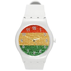 Braid-3232366 960 720 Round Plastic Sport Watch (m) by SoLoJu