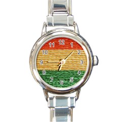 Couleurs Emblématiques Round Italian Charm Watch by SoLoJu