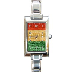 Couleurs Emblématiques Rectangle Italian Charm Watch by SoLoJu