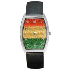 Couleurs Emblématiques Barrel Style Metal Watch by SoLoJu