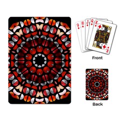 Kaleid Geometric Metal Color Playing Cards Single Design (rectangle)