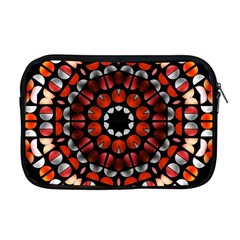 Kaleid Geometric Metal Color Apple Macbook Pro 17  Zipper Case by byali