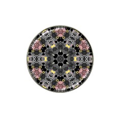 Abstract Geometric Kaleidoscope Hat Clip Ball Marker (4 Pack) by alllovelyideas