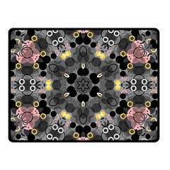 Abstract Geometric Kaleidoscope Double Sided Fleece Blanket (small)  by alllovelyideas