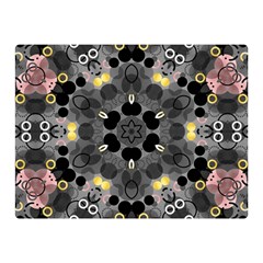 Abstract Geometric Kaleidoscope Double Sided Flano Blanket (mini)  by alllovelyideas