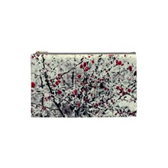 Berries In Winter, Fruits In Vintage Style Photography Cosmetic Bag (small)