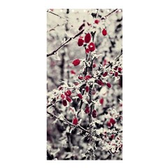 Berries In Winter, Fruits In Vintage Style Photography Shower Curtain 36  X 72  (stall) 