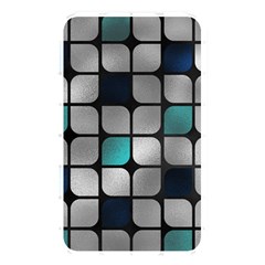 Pattern Abstrat Geometric Blue Grey Memory Card Reader (rectangular) by alllovelyideas