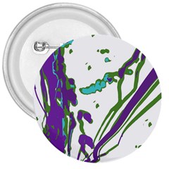 Multicolored Abstract Print 3  Buttons