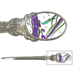 Multicolored Abstract Print Letter Opener by dflcprintsclothing