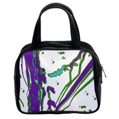 Multicolored Abstract Print Classic Handbag (two Sides) by dflcprintsclothing