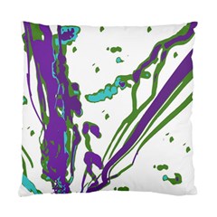 Multicolored Abstract Print Standard Cushion Case (one Side) by dflcprintsclothing