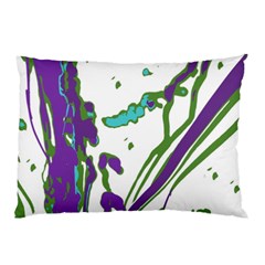 Multicolored Abstract Print Pillow Case by dflcprintsclothing