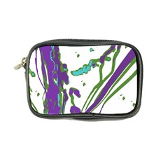 Multicolored Abstract Print Coin Purse by dflcprintsclothing