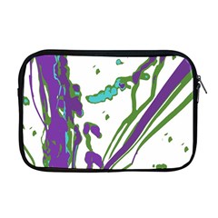 Multicolored Abstract Print Apple Macbook Pro 17  Zipper Case by dflcprintsclothing