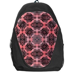 Pattern Rouge Noir Backpack Bag by alllovelyideas