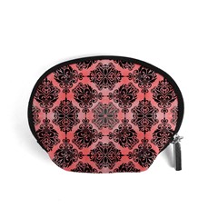 Pattern Rouge Noir Accessory Pouch (small) by alllovelyideas