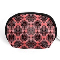 Pattern Rouge Noir Accessory Pouch (medium) by alllovelyideas