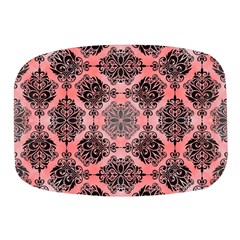 Pattern Rouge Noir Mini Square Pill Box