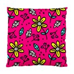 Flowers-flashy Standard Cushion Case (Two Sides) Back