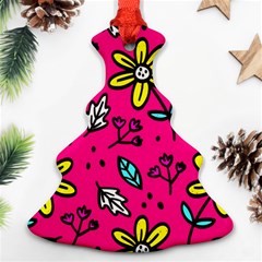 Flowers-flashy Ornament (christmas Tree)  by alllovelyideas