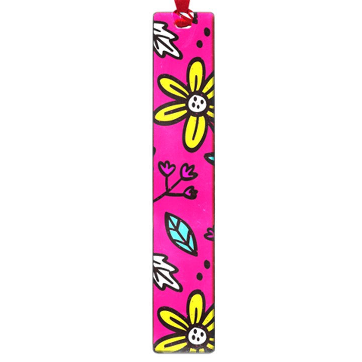 Flowers-flashy Large Book Marks