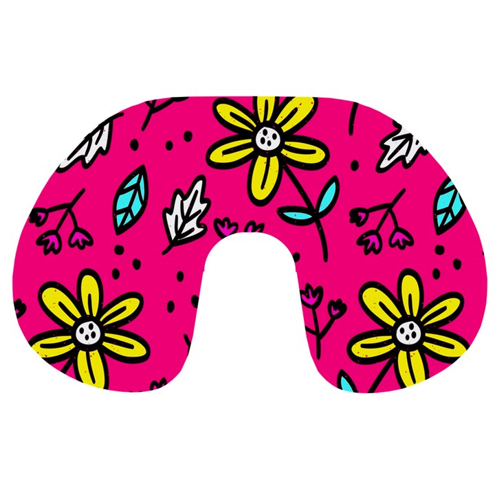 Flowers-flashy Travel Neck Pillow