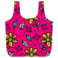 Flowers-flashy Full Print Recycle Bag (xxxl) by alllovelyideas