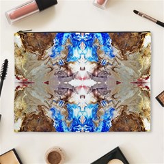 Abstract Acrylic Pouring Art Cosmetic Bag (xl) by kaleidomarblingart