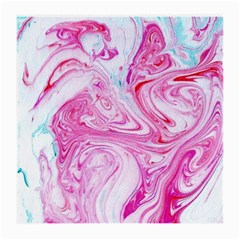 Marbling Art Print Medium Glasses Cloth (2 Sides) by kaleidomarblingart