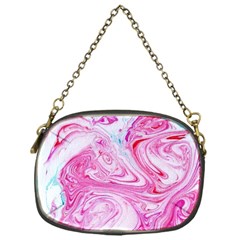 Marbling Art Print Chain Purse (one Side) by kaleidomarblingart