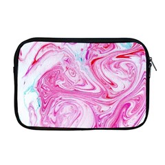 Marbling Art Print Apple Macbook Pro 17  Zipper Case by kaleidomarblingart