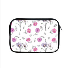 Flowers In One Line Apple Macbook Pro 15  Zipper Case by SychEva