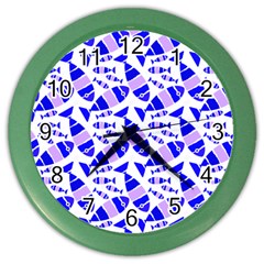 Fish-patern-color Color Wall Clock by alllovelyideas