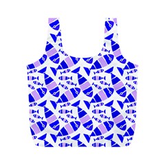 Fish-patern-color Full Print Recycle Bag (m)