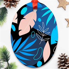 Pattern Nature  Oval Ornament (two Sides) by alllovelyideas