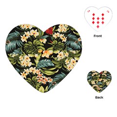 Jungle Playing Cards Single Design (heart)