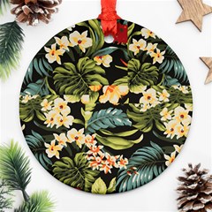 Jungle Round Ornament (two Sides)