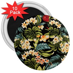 Jungle 3  Magnets (10 Pack)  by PollyParadise