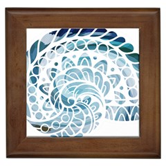 Coquillage-marin-seashell Framed Tile by alllovelyideas